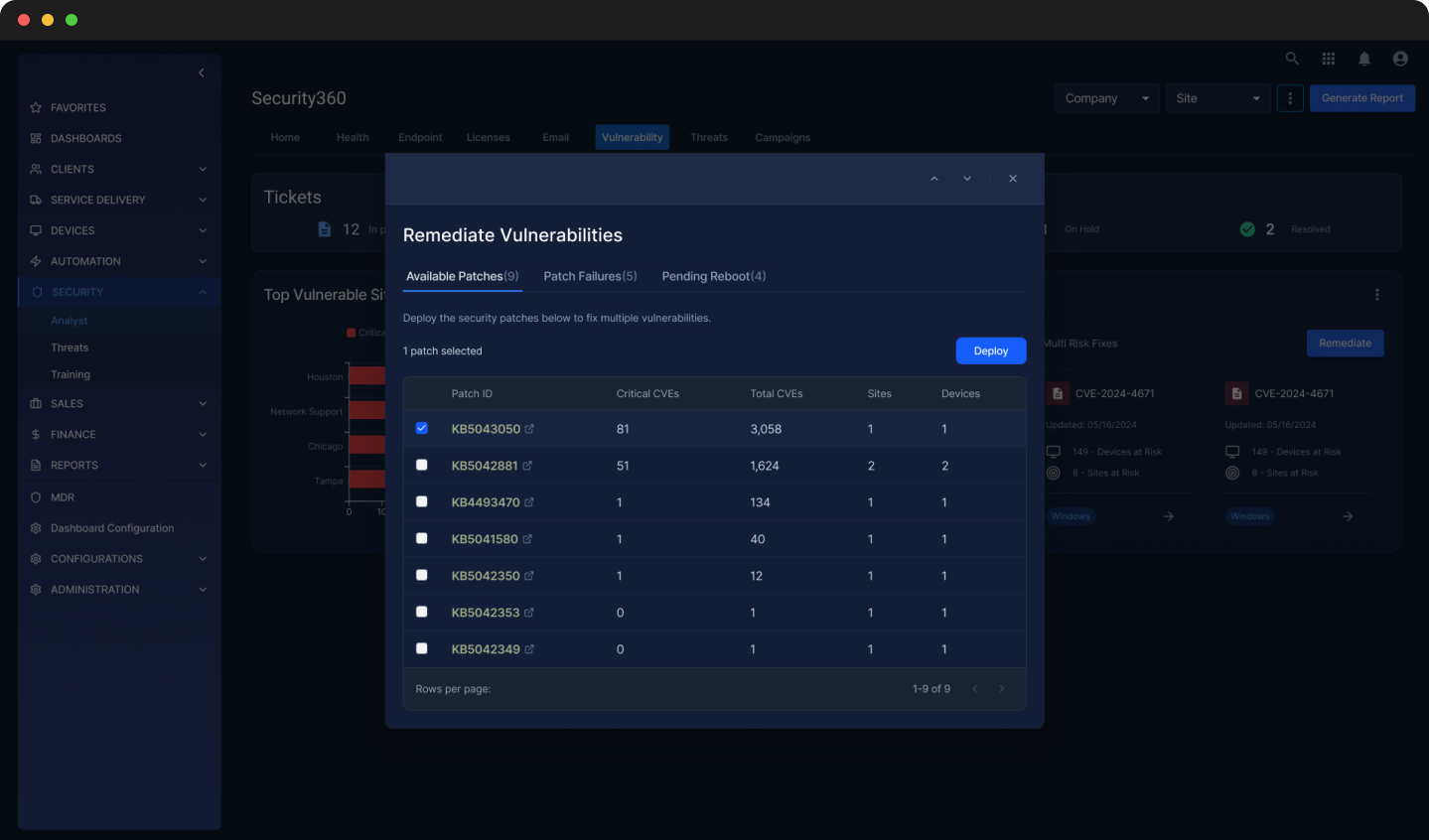 A screenshot of an interface